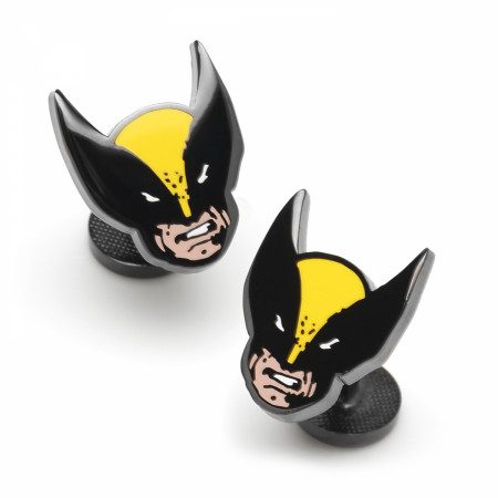 Wolverine Retro Mask Cufflinks
