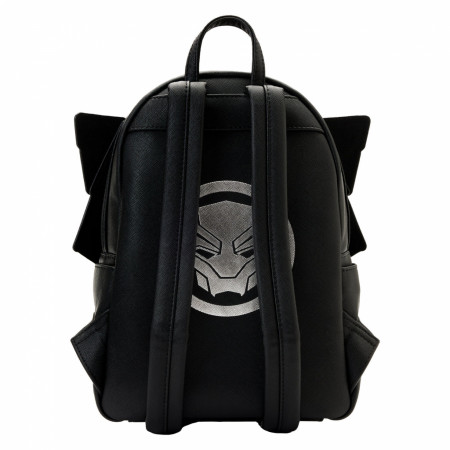 Black Panther Wakanda Forever Figural Mini Backpack By Loungefly