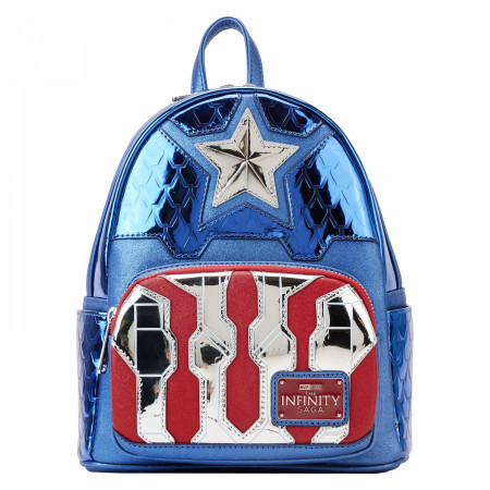 Captain America Cosplay Mini Backpack by Loungefly