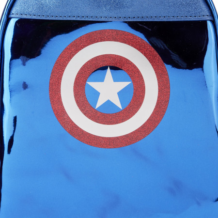 Captain America Cosplay Mini Backpack by Loungefly