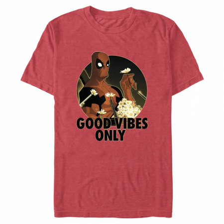 Deadpool Good Vibes Only T-Shirt