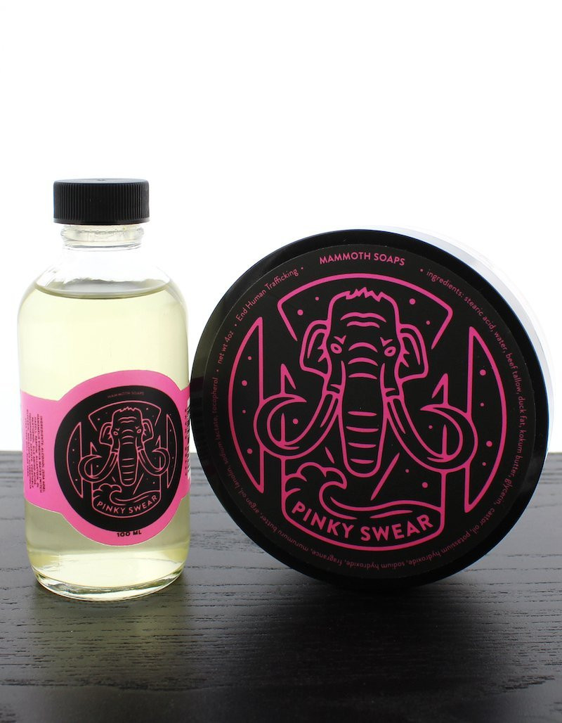 Product image 0 for Mammoth Soaps Pinky Swear Soap & After Shave Splash Set