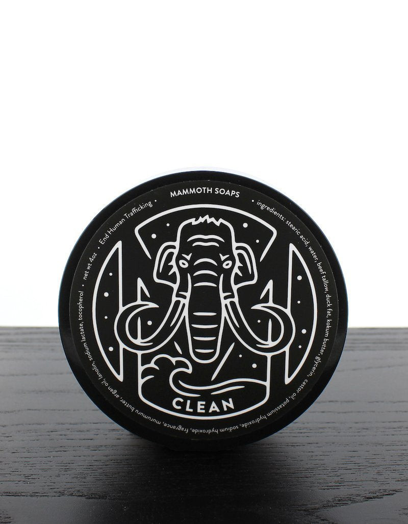 Product image 0 for Mammoth Soaps Shaving Soap, Clean