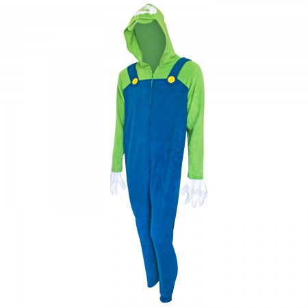 Super Mario Bros. Luigi Costume Men's Union Suit