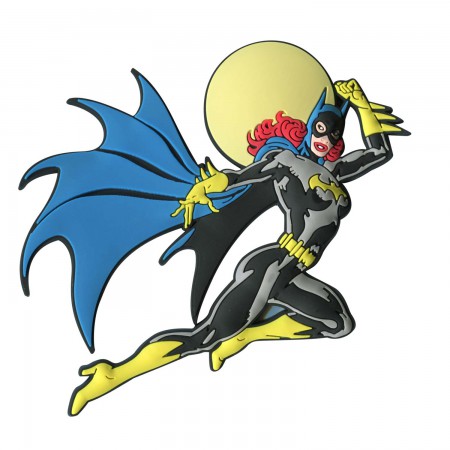 Batman Batgirl Rubber Mega Magnet
