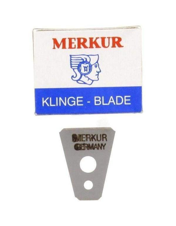 Product image 2 for Merkur Mustache and Brow Razor Blades