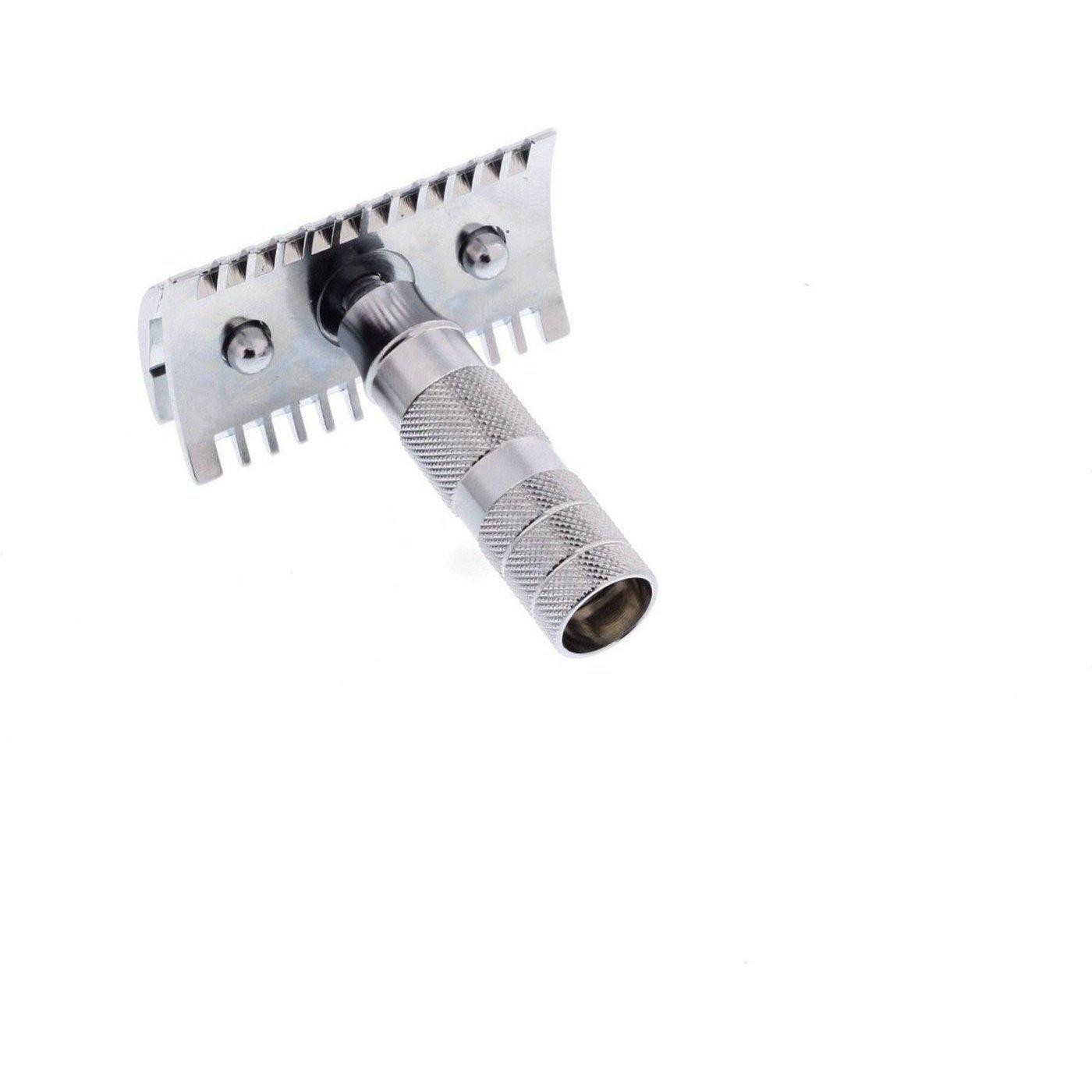 Product image 3 for Merkur Travel Safety Razor, Open Tooth