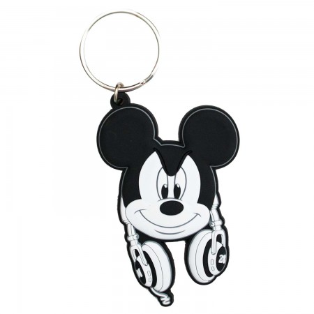 Mickey Mouse Rubber Keychain