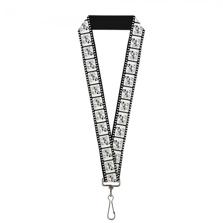 Mickey Mouse Film Roll Steamboat Willie Lanyard