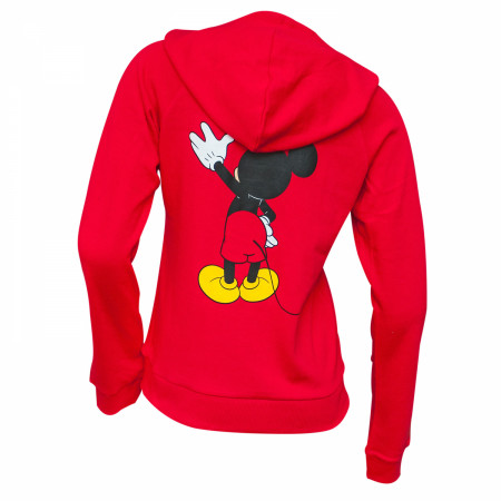 Mickey Mouse Women's Red Hoodie