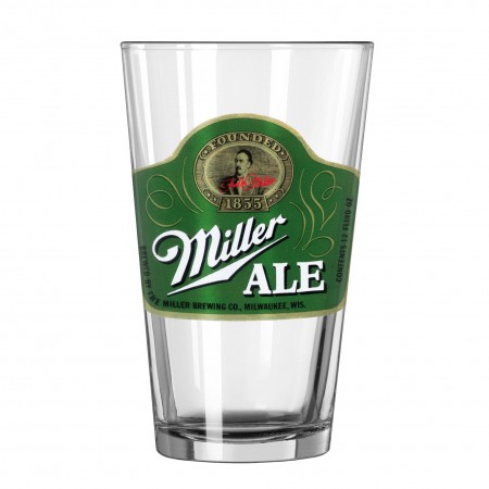 Miller Ale Vintage Pint Glass