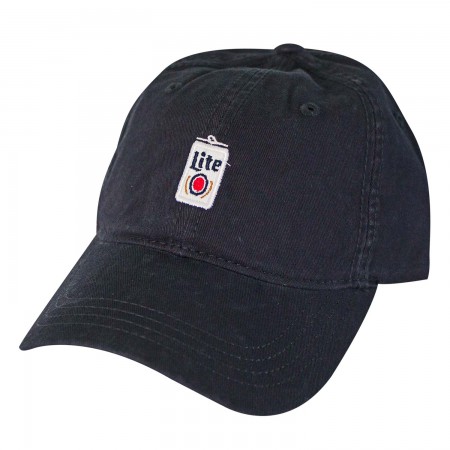 Miller Lite Can Logo Navy Blue Dad Hat