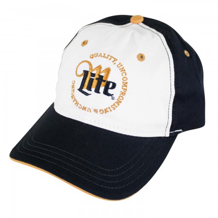 Miller Lite Quality Uncompromising & Unchanging Logo Hat