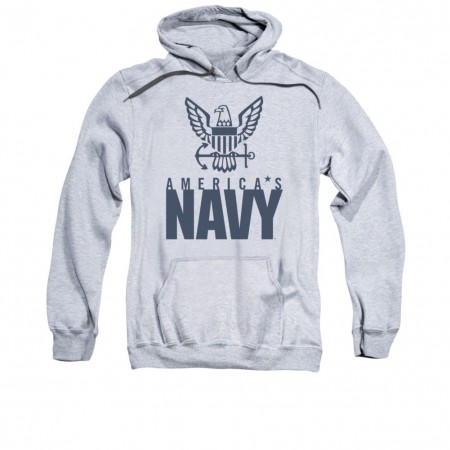 US Navy Eagle Gray Pullover Hoodie