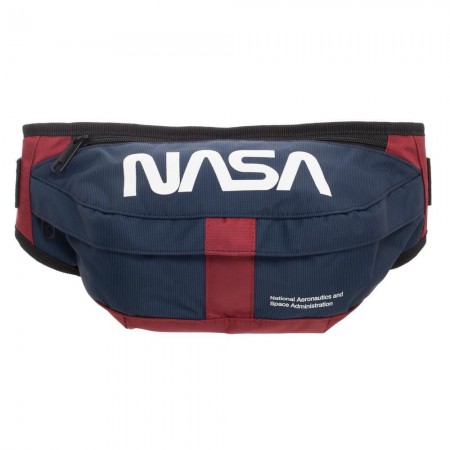 NASA Blue And Red Fanny Pack