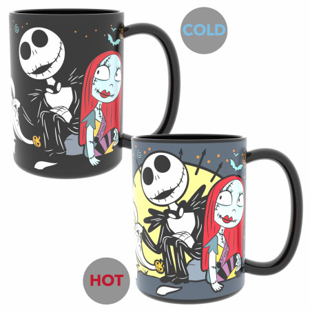 Nightmare Before Christmas Color Change Mug