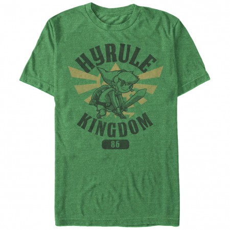 Nintendo Legend of Zelda Hero Academy Green T-Shirt
