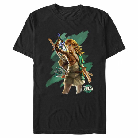 The Legend of Zelda Tears of The Kingdom Swordsman Link T-Shirt
