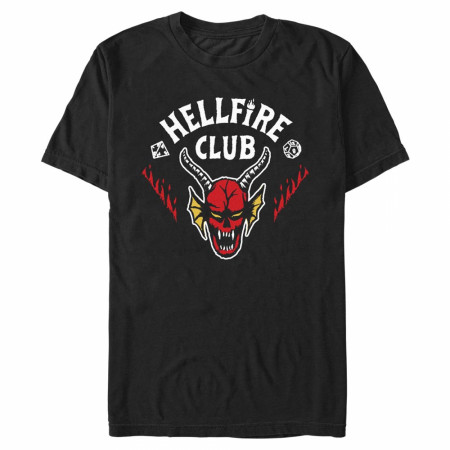 Stranger Things Hellfire Club Black Colorway T-Shirt