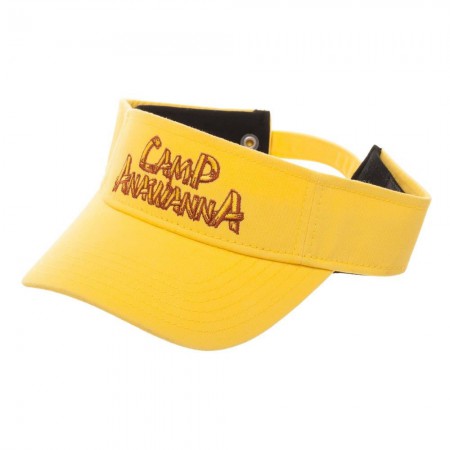 Nickelodeon Salute Your Shorts Camp Anawana Logo Yellow Visor