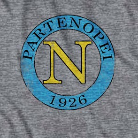 Men's Grey Napoli 1926 Soccer Gray T-Shirt