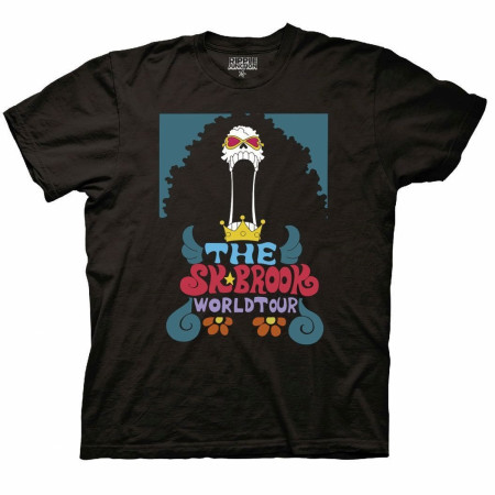 One Piece Soul King Brook World Tour Crew T-Shirt