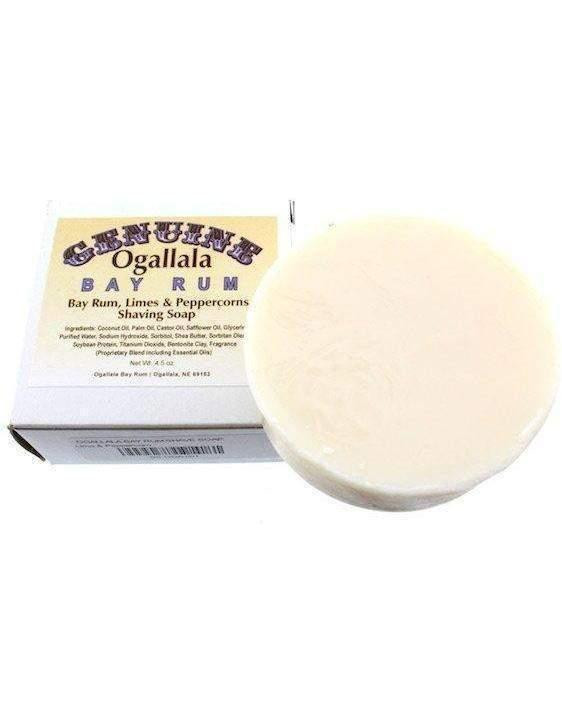 Product image 1 for Ogallala Bay Rum, Limes & Peppercorns Shaving Soap