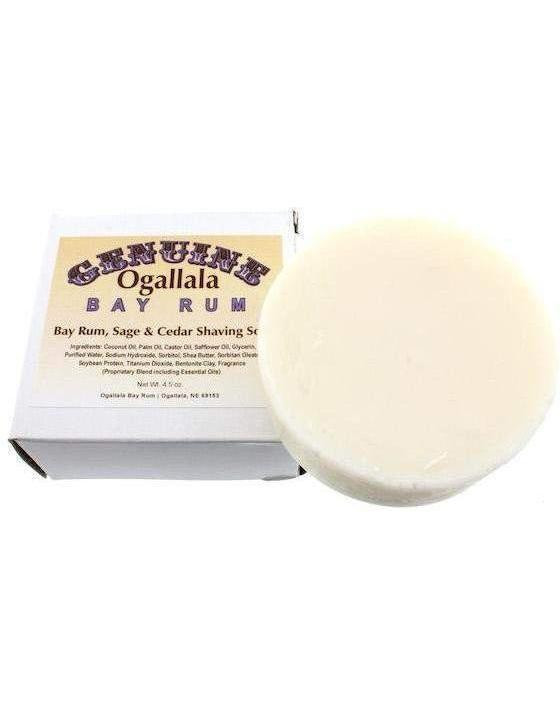 Product image 1 for Ogallala Bay Rum, Sage & Cedar Shaving Soap
