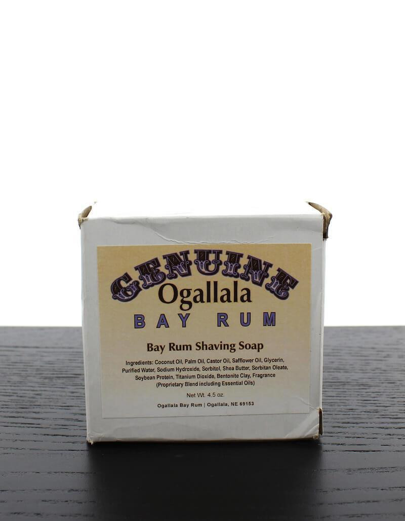 Ogallala Bay Rum Shaving Soap