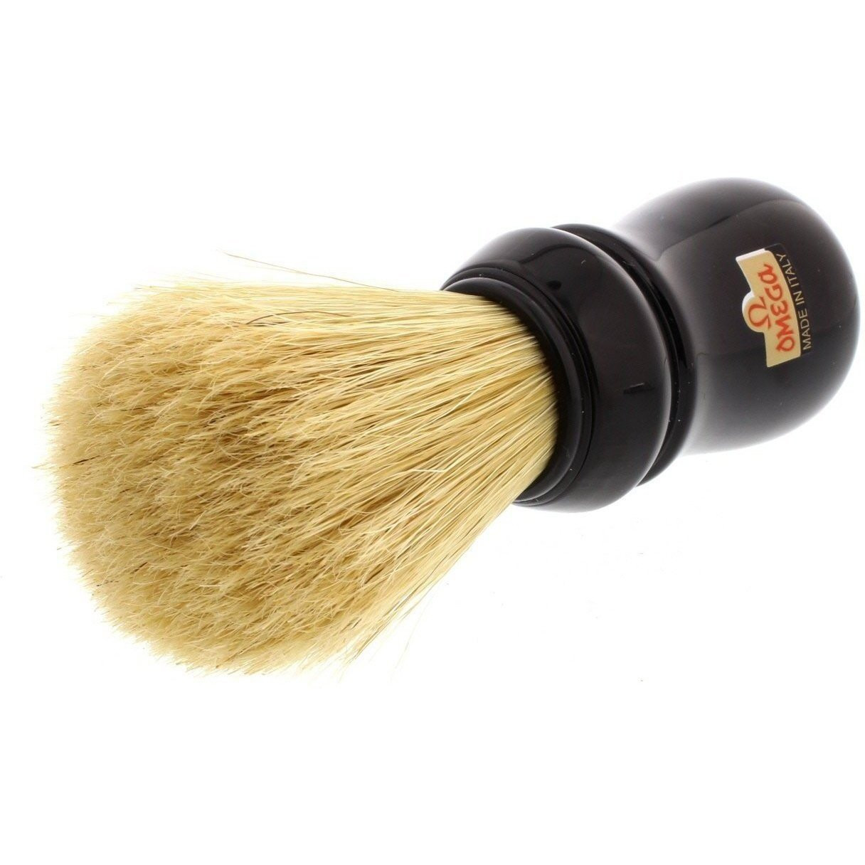 Product image 2 for Omega 10049 Professional Boar Shaving Brush, Black Handle