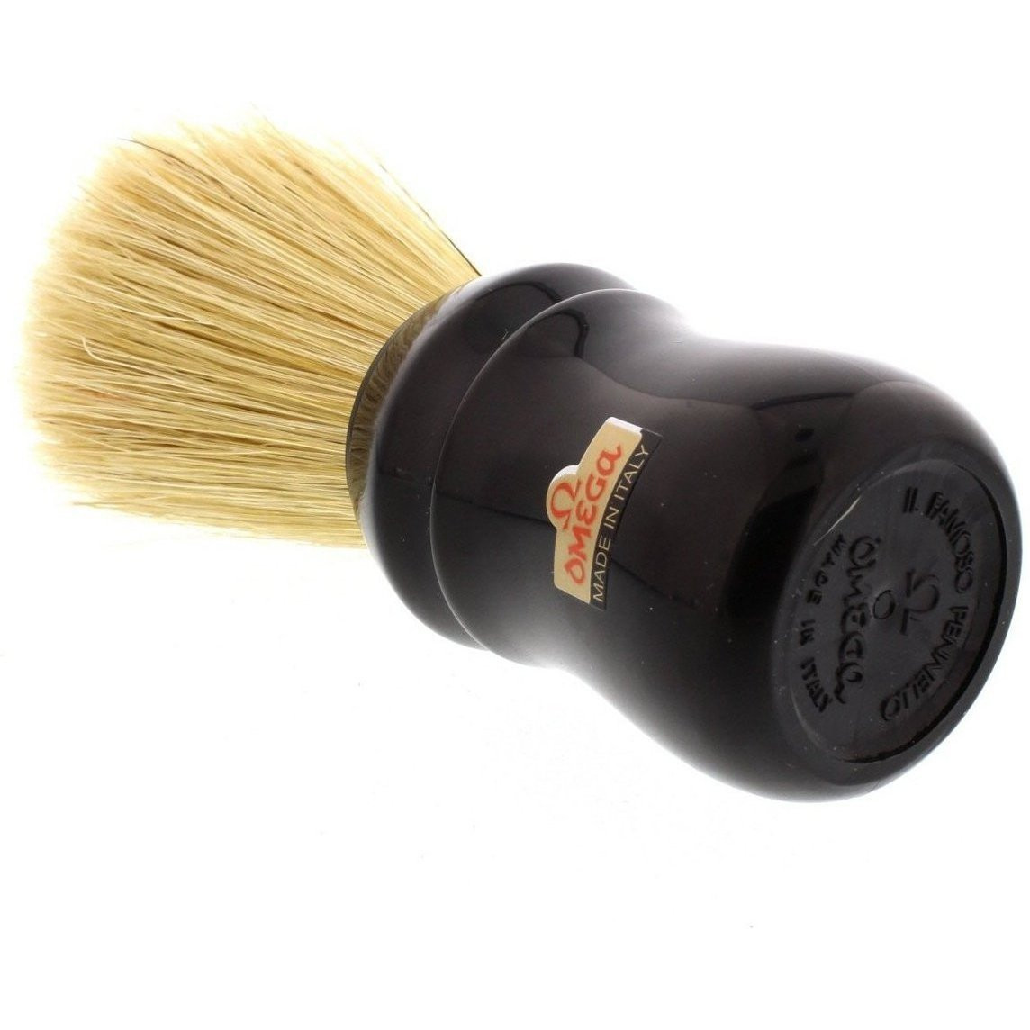 Product image 3 for Omega 10049 Professional Boar Shaving Brush, Black Handle