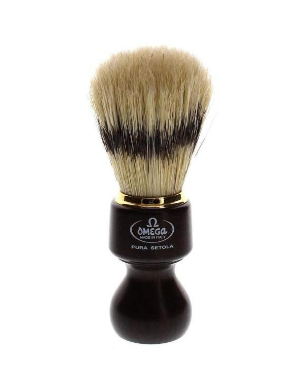 Product image 1 for Omega 11126 Boar Shaving Brush, Ovangkol Wooden Handle