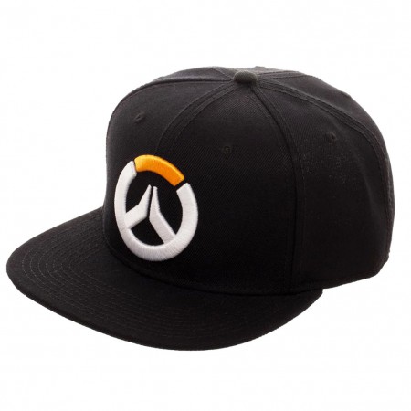 Overwatch Black Snapback Hat