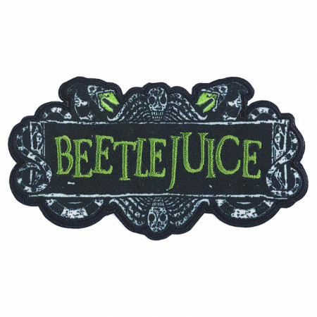 Beetlejuice Logo Patch