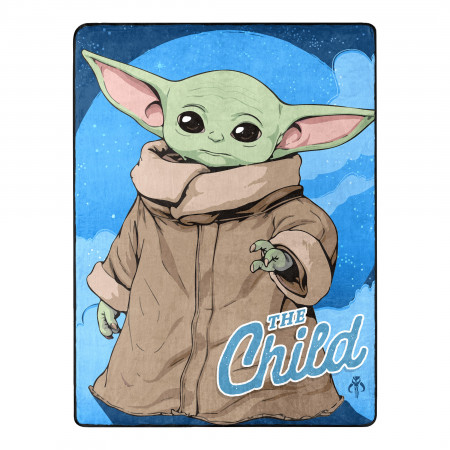 Star Wars The Mandalorian The Child Grogu 60X80 Throw Blanket