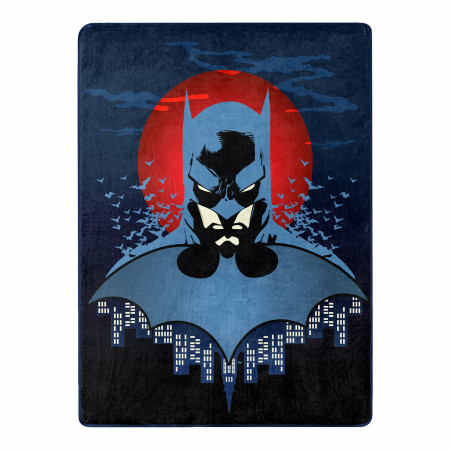 DC Comics Batman Anti Hero 46 X 60 Silk Touch Throw