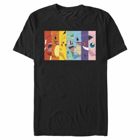 Pokémon Type Rainbow T-Shirt