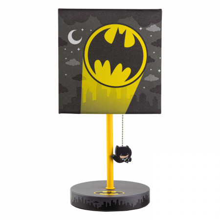 Batman Bat Signal Desk Lamp with Chibi Pull Cord