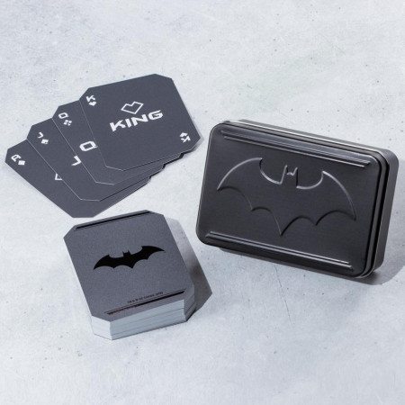 DC Comics Black Batman Playing Cards