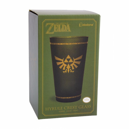 The Legend of Zelda Hyrule Crest Pint Glass