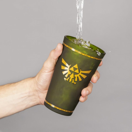 The Legend of Zelda Hyrule Crest Pint Glass