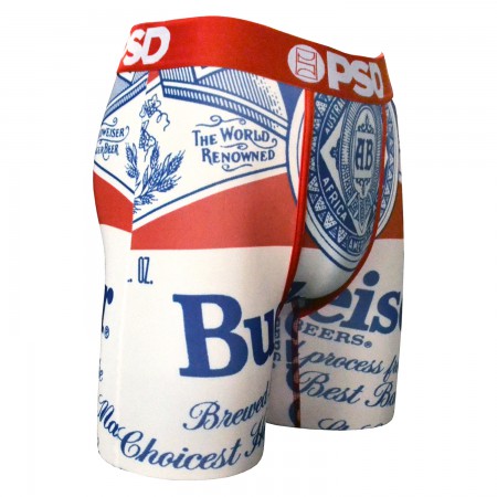 Budweiser Beer Label Boxers