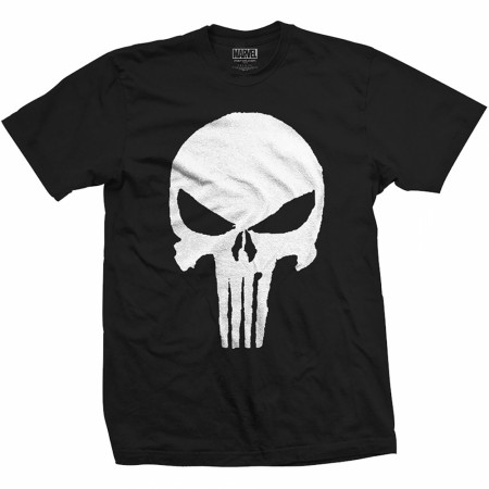 Punisher Jagged Skull Logo T-Shirt
