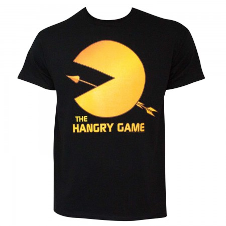 Pac-Man Hangry Games Men's Black Tee Shirt