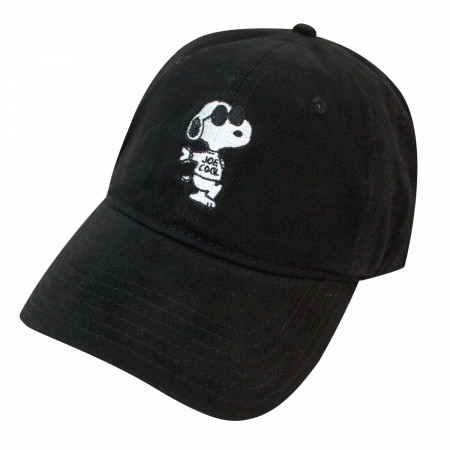 Snoopy Black Joe Cool Dad Hat