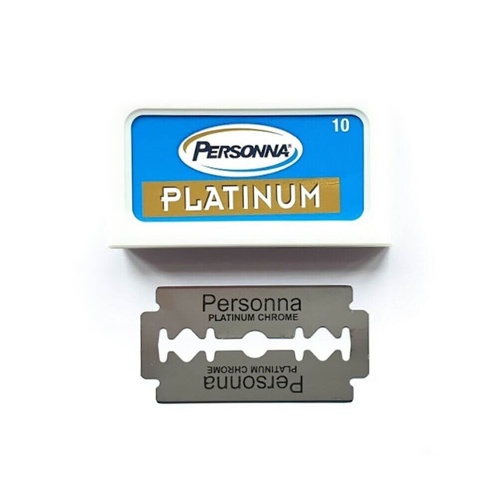 Product image 3 for Personna Platinum Chrome Double Edge Razor Blades