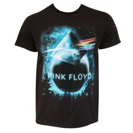 Pink Floyd Dark Side 3D Black Tee Shirt