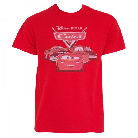 Cars Men's Red Classic Logo T-Shirt