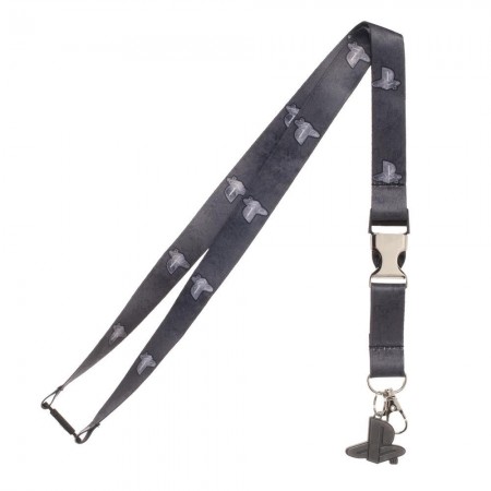 Playstation Lanyard With Metal Buckle and Charm