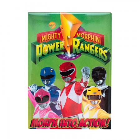 Power Rangers Morph Into Action Magnet